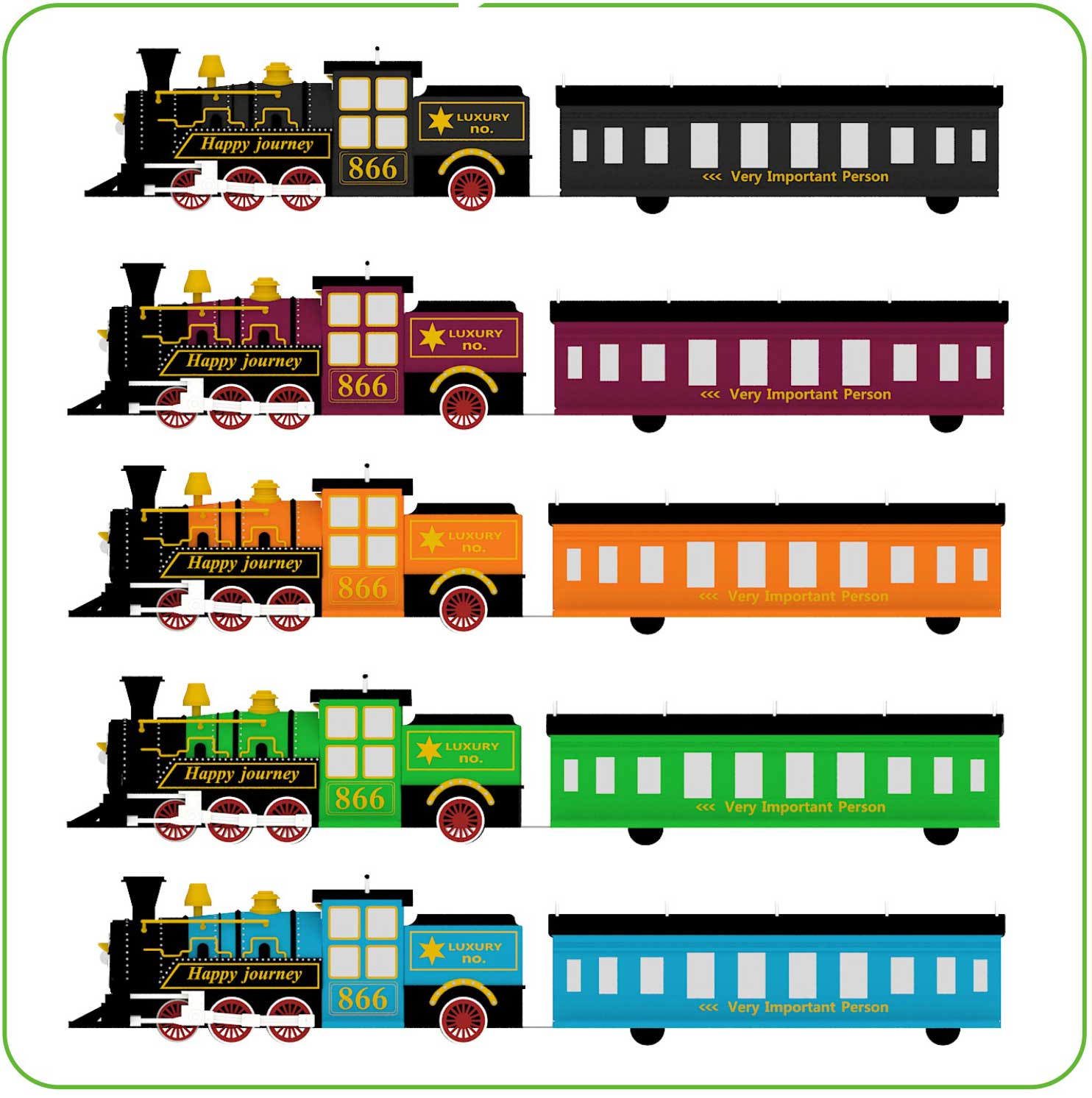 >Mini Traditional Train Series FLDT-10001